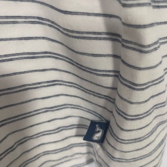 Vineyard Vines Edgartown Reverse Feeder Stripe Short Sleeve Pocket Tee XS - Picture 3 of 8